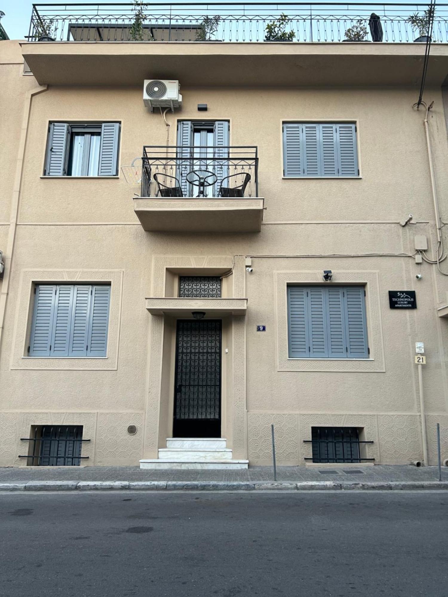 Technopolis Luxury Apartments Athen Exterior foto