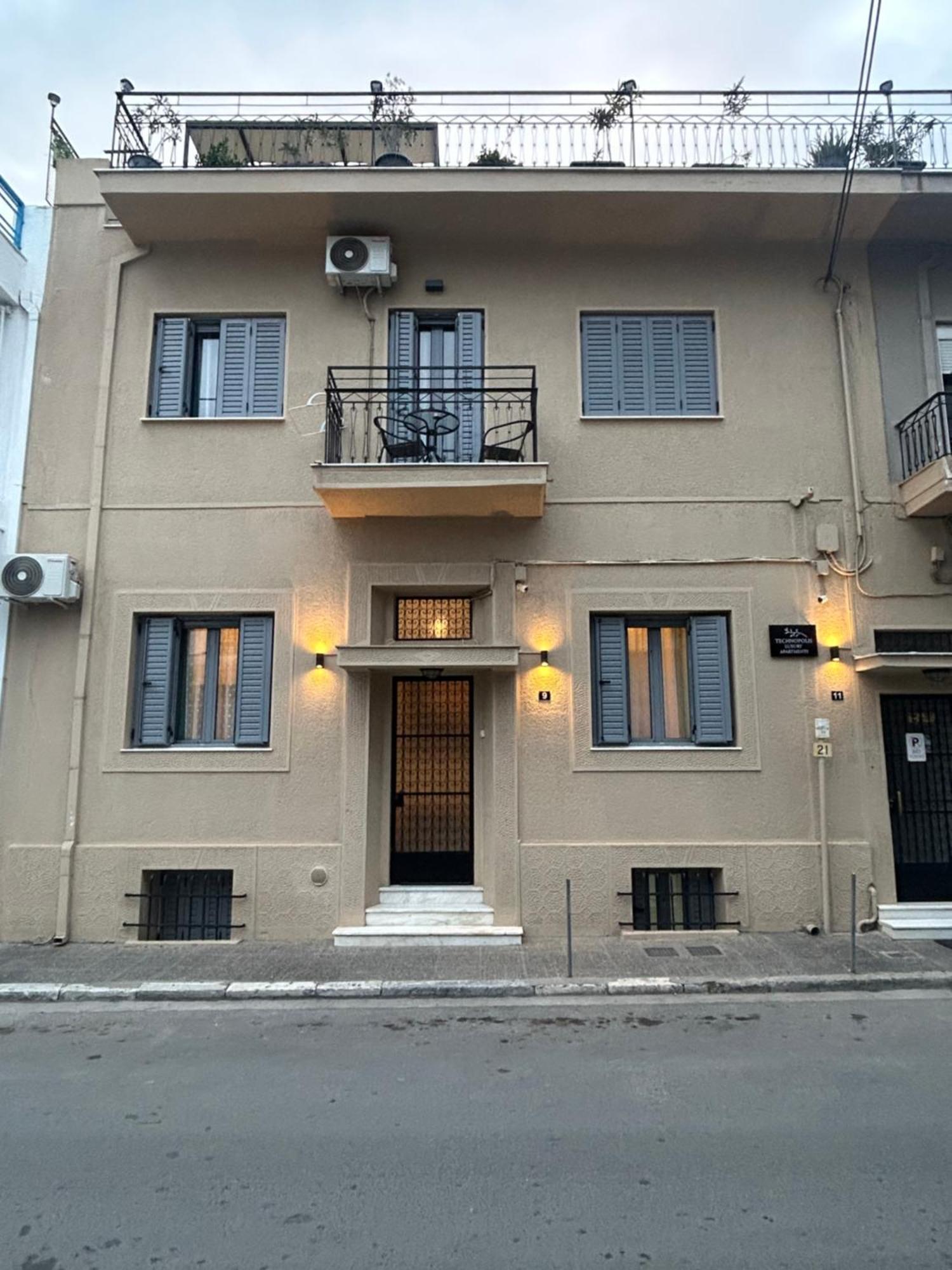 Technopolis Luxury Apartments Athen Exterior foto